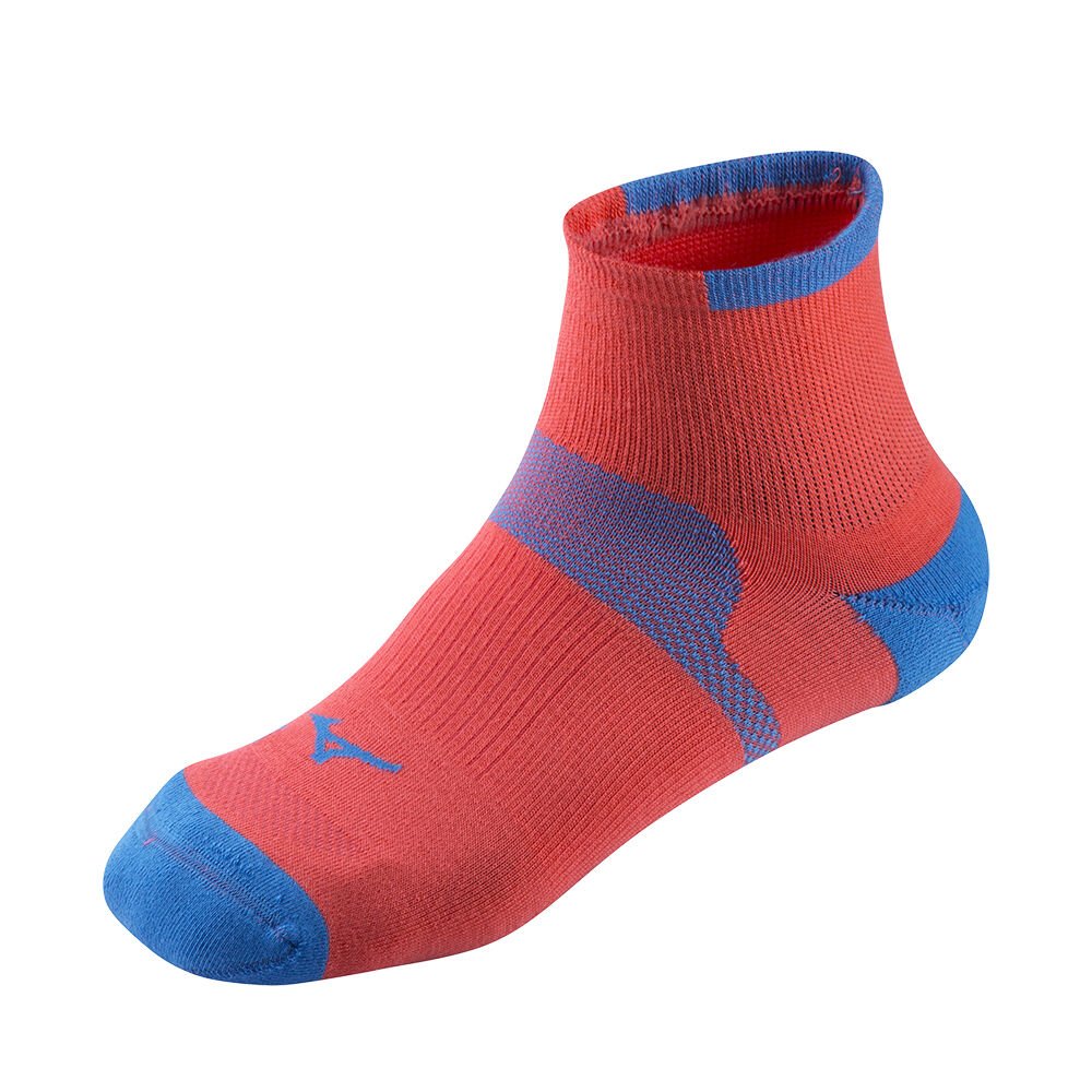 Damske Běžecké Ponožky Mizuno Drylite Race Mid Koralove Vypredaj PXQT05236